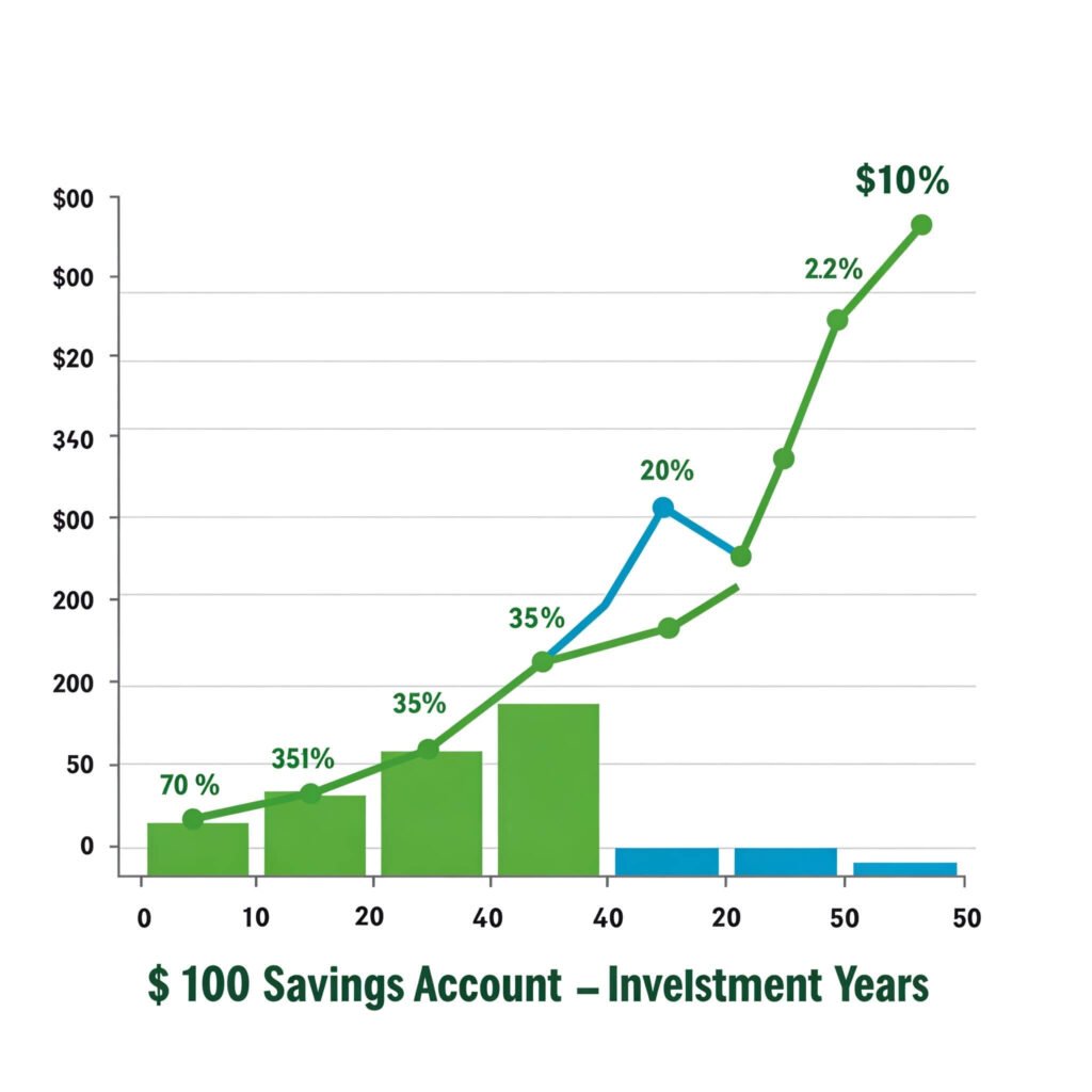 Savings vs Investment Growth