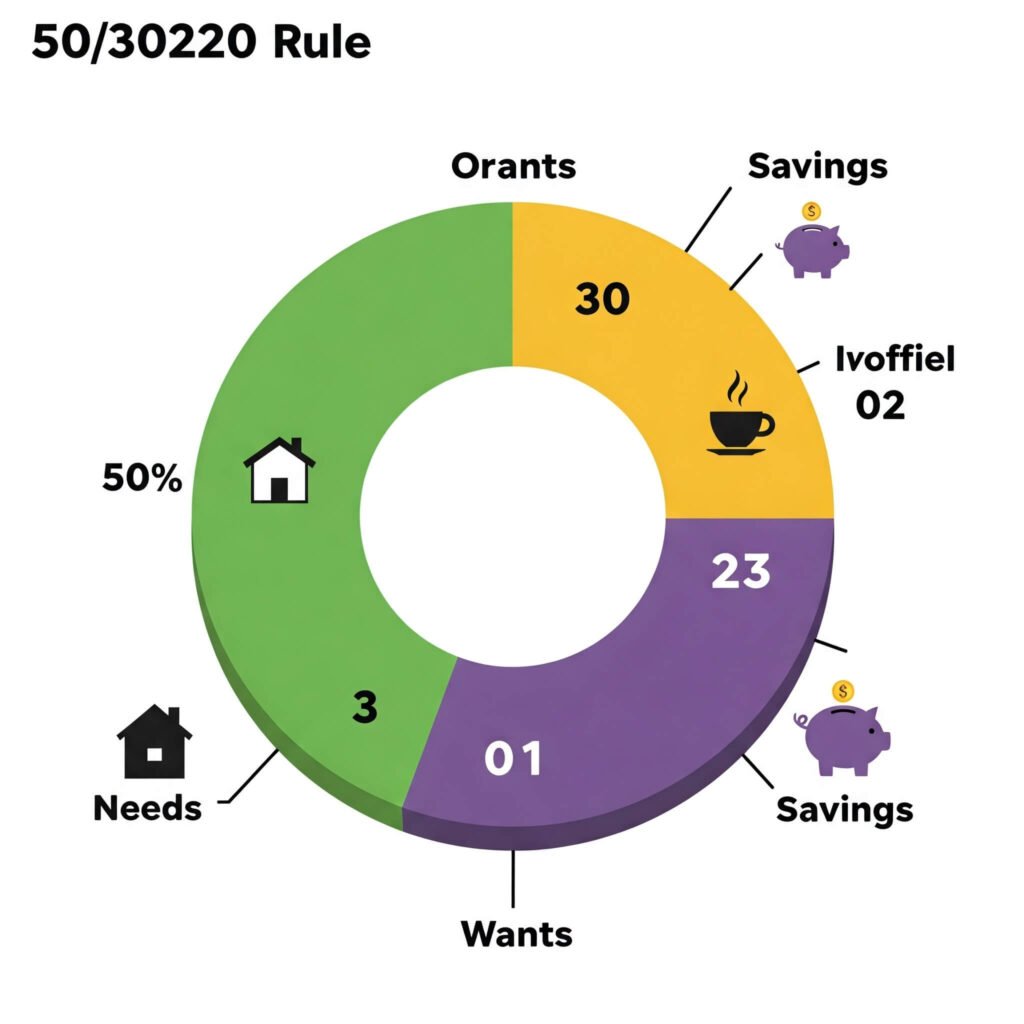 50/30/20 Budget Pie Chart