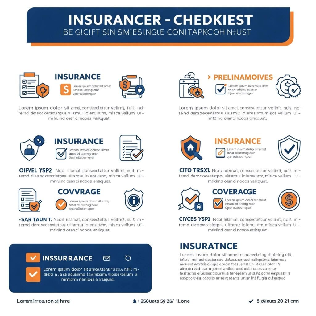 Insurance Provider Checklist