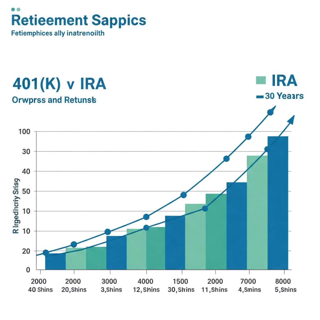 401k vs IRA Growth