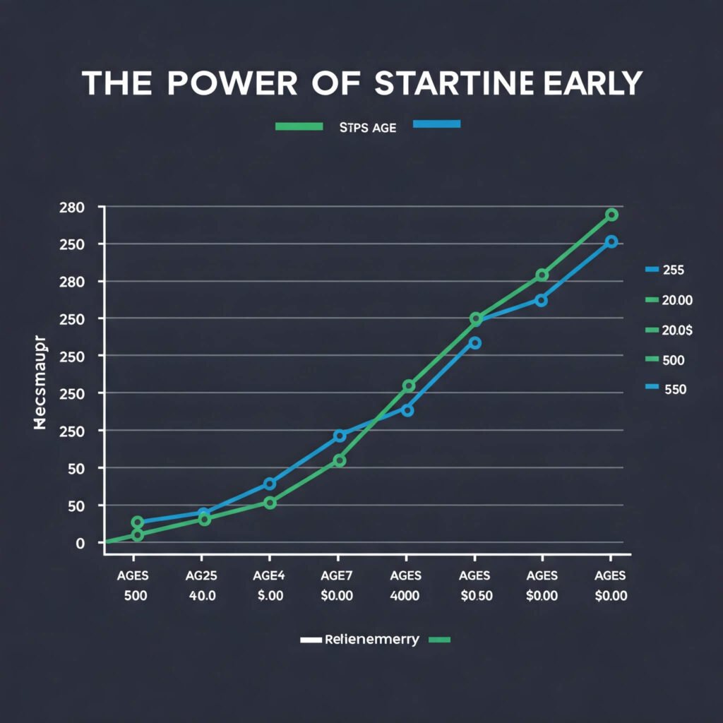Early vs. Late Retirement Savings
