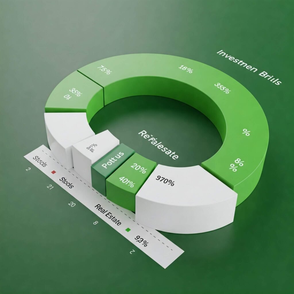 Diversified Investment Portfolio Chart