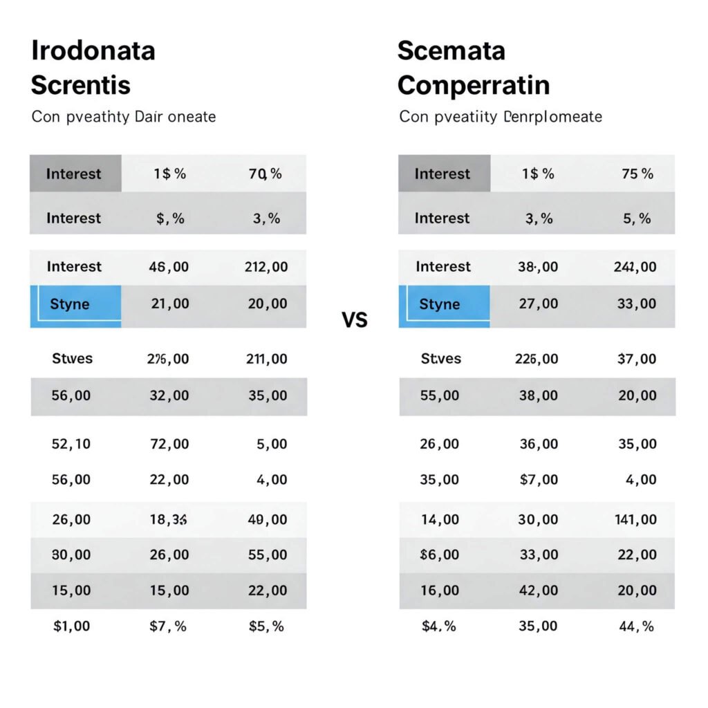 Loan Scenario Comparison