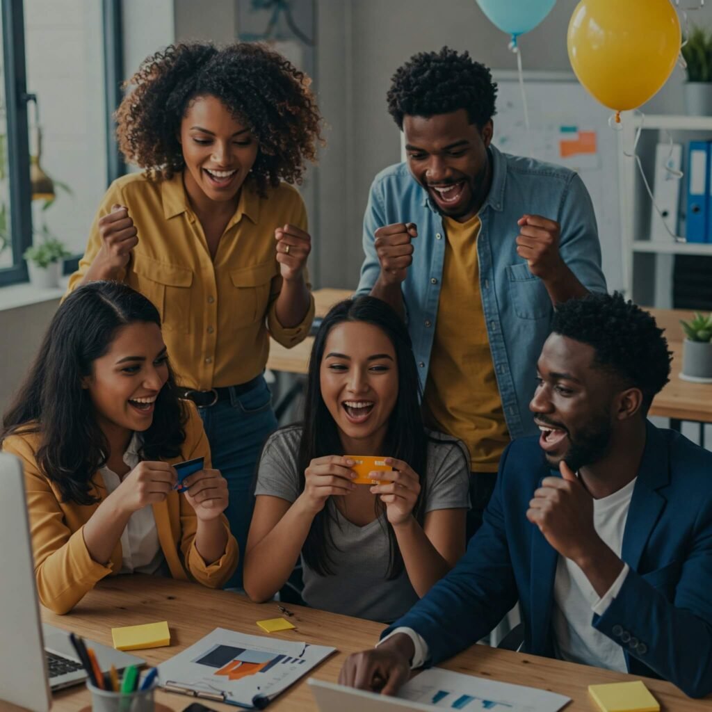 Financial Milestone Celebration