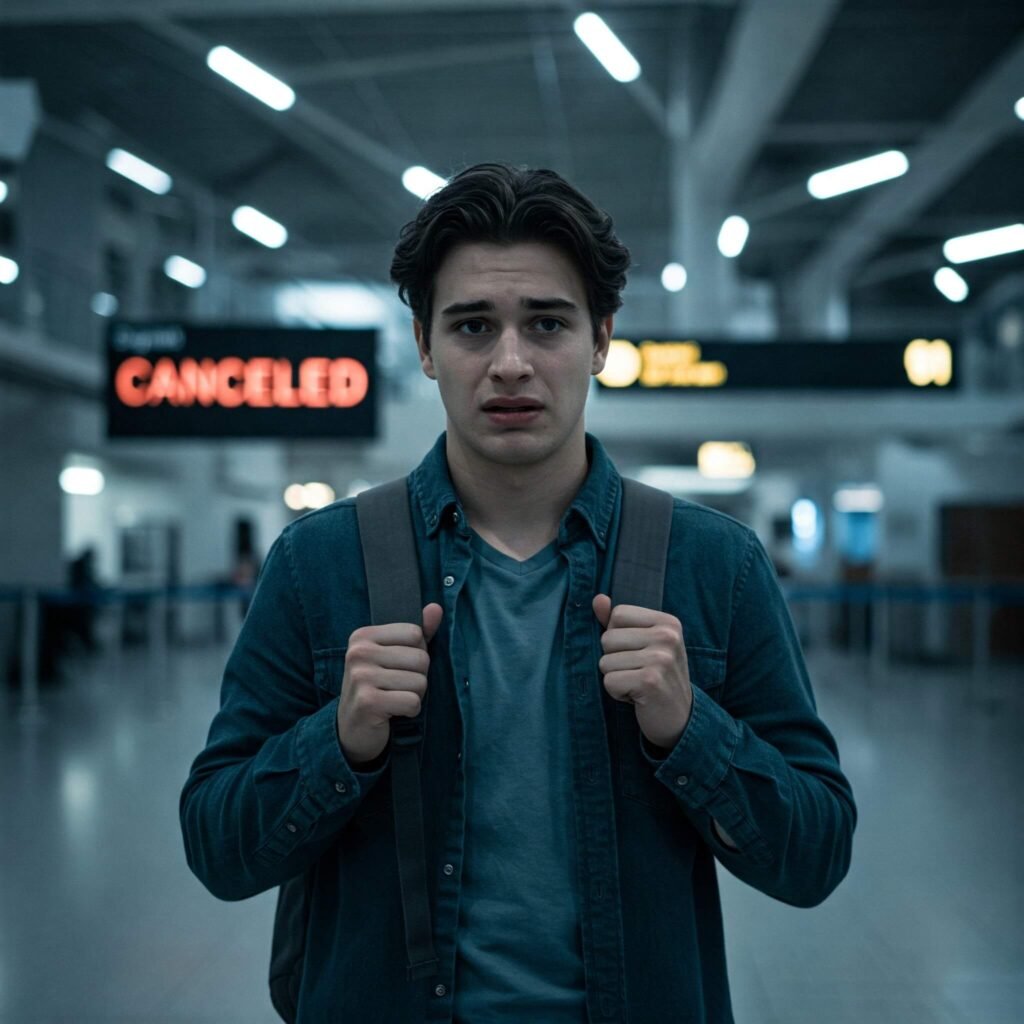 Frustrated Traveler, Canceled Flight