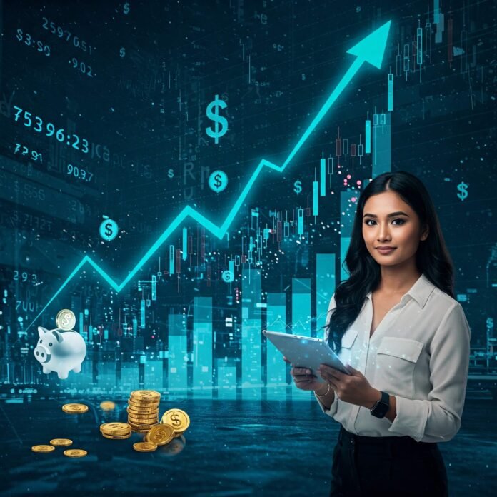 Young Investor Stock Growth