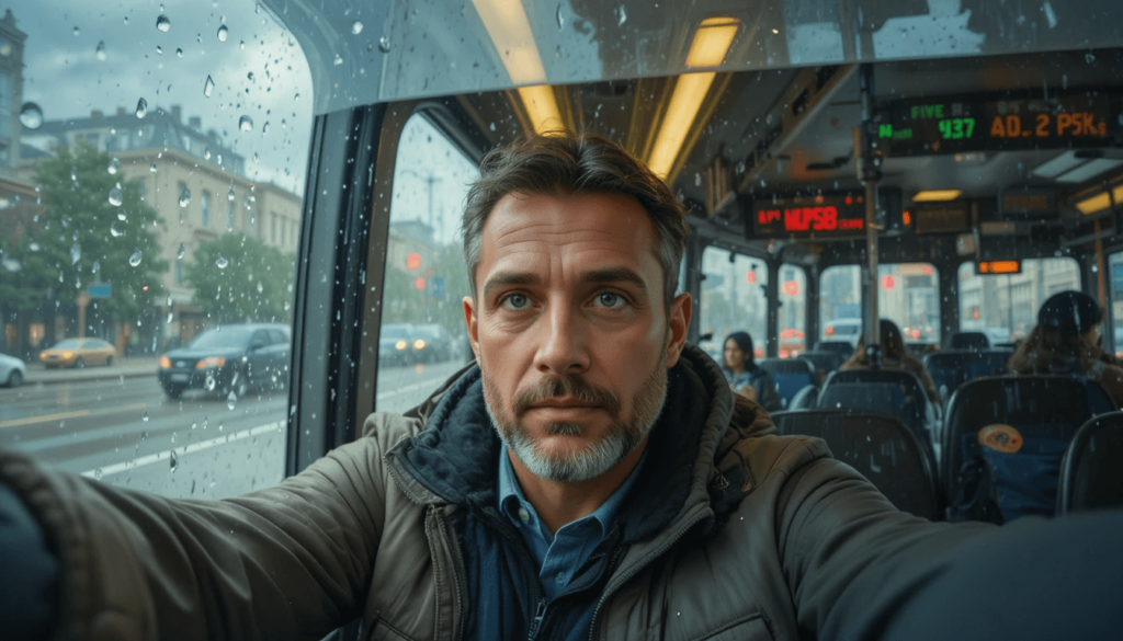 Skylight overhead of rug littered with app screenshots