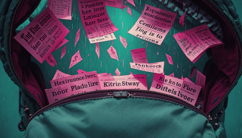 subtle paycheck-shaped dollar signs on paper edges